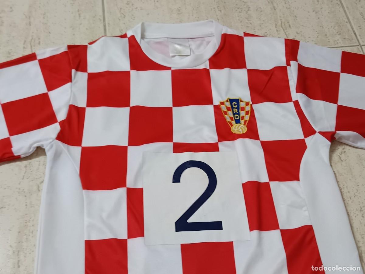 Vintage: Camiseta Selecci&oacute;n Croacia. Player Darijo Srna 2. Talla S