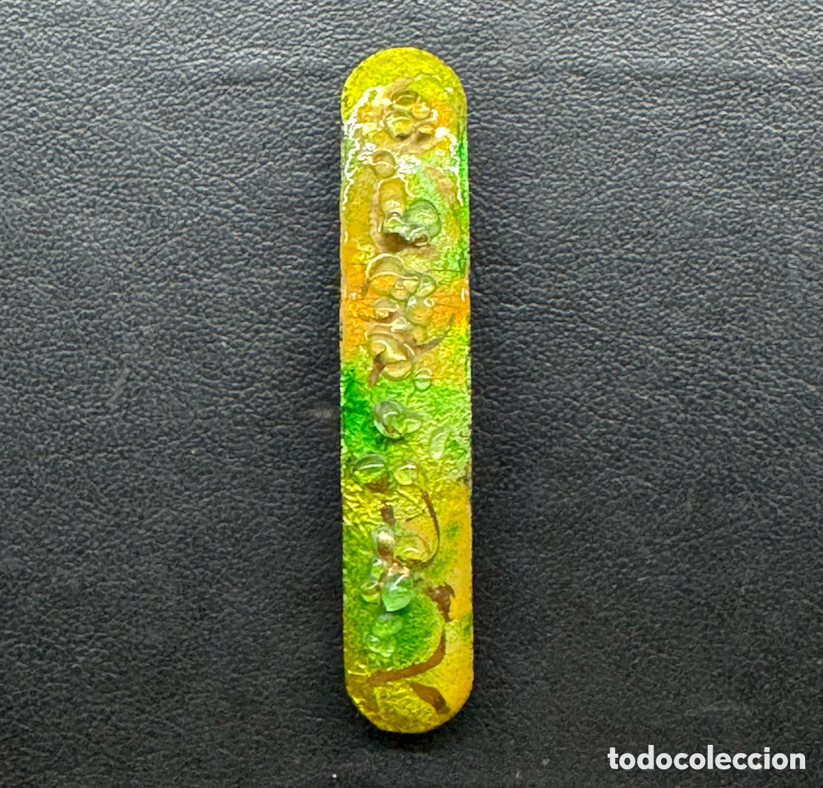 Vintage: Pasador de pelo / broche de barra. Vintage. A&ntilde;os 70S. Mide 8,5 cm