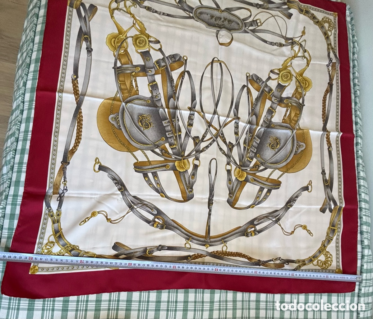 Vintage: Pa&ntilde;uelo Gucci 80x85 aprox. - Foto 6