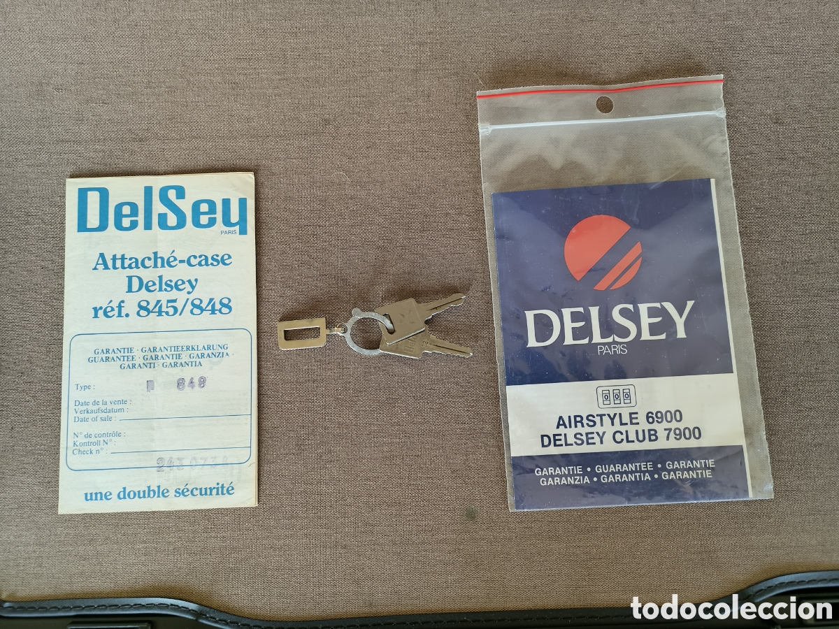 Vintage: Delsey attach&eacute; case complete set - Foto 6