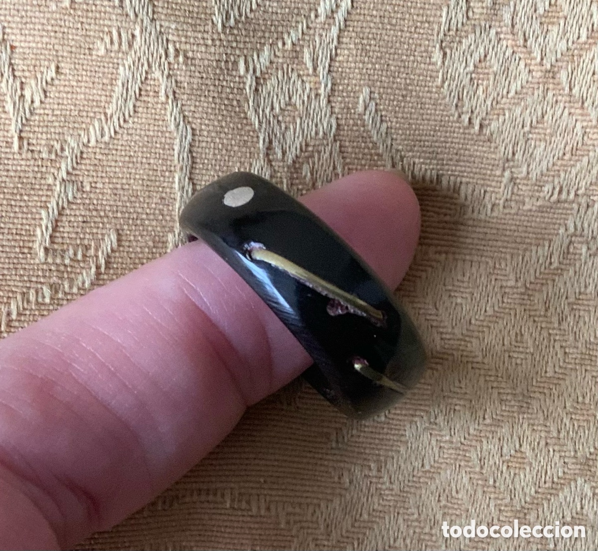 Vintage: Anillo vintage de Coral negro - Foto 2
