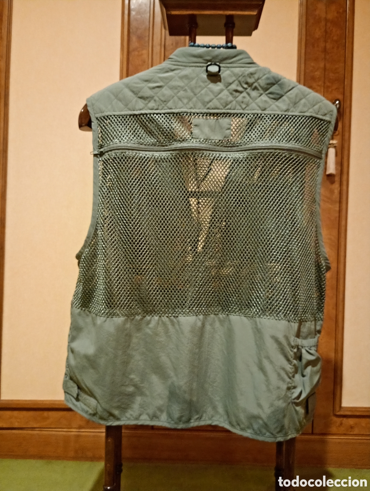 Vintage: Chaleco verde coronel tapioca talla M como nuevo - Foto 5