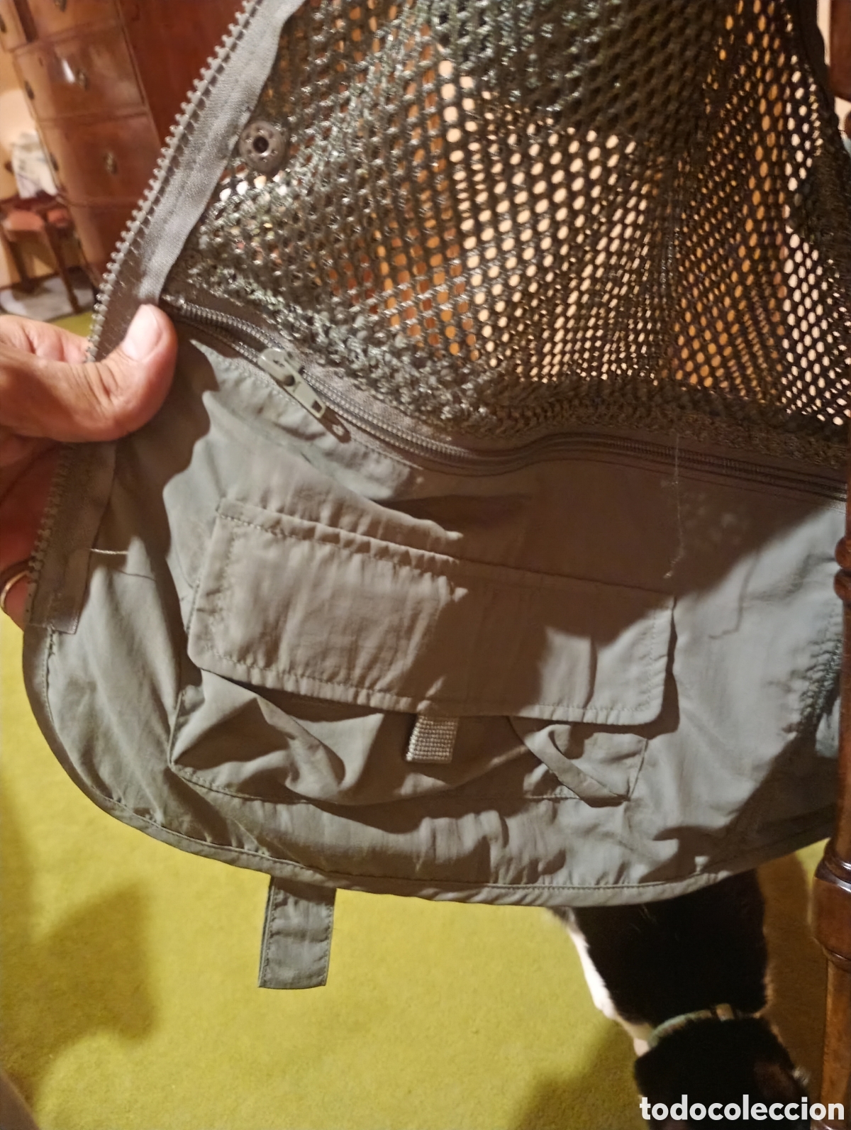 Vintage: Chaleco verde coronel tapioca talla M como nuevo - Foto 7