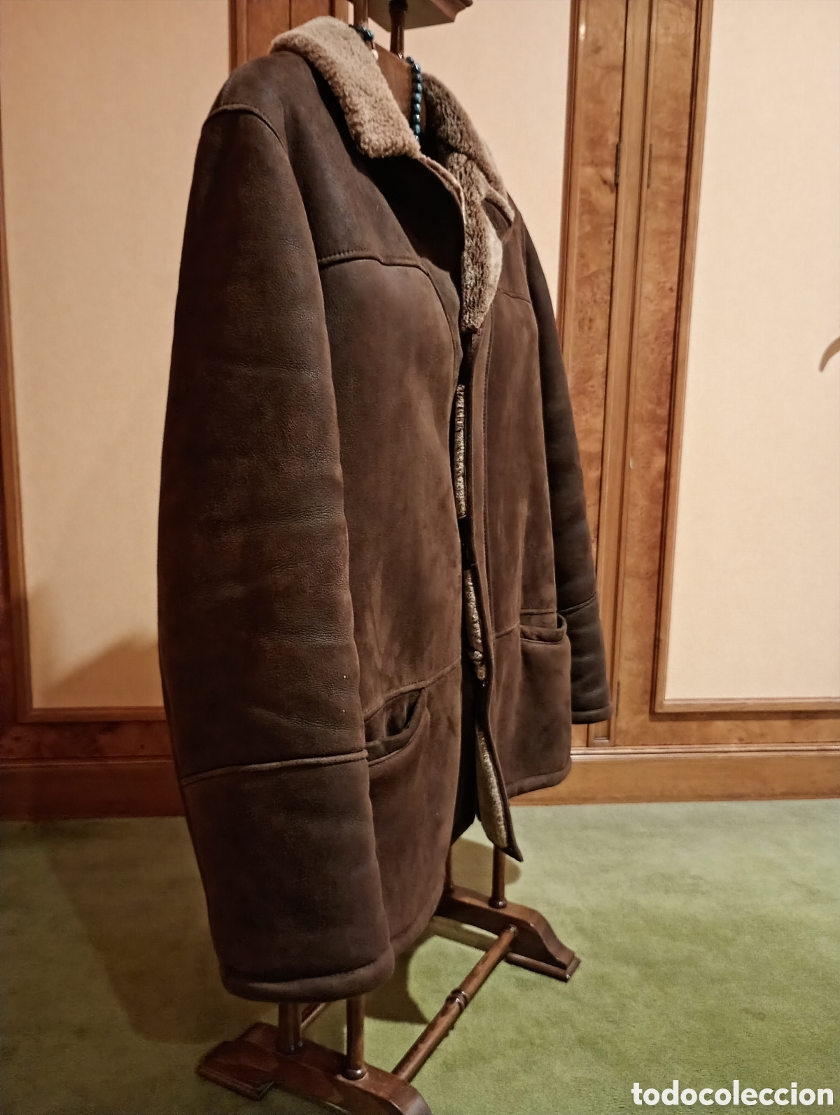 Vintage: Chaquet&oacute;n de pie vuelta Ramcoll junco 1944 - Foto 2