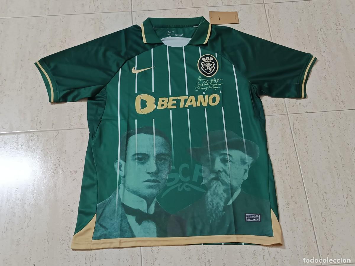 Vintage: CAMISETA SPORTING CLUB DE LISBOA PORTUGAL. TALLA L (Nueva con etiquetas)