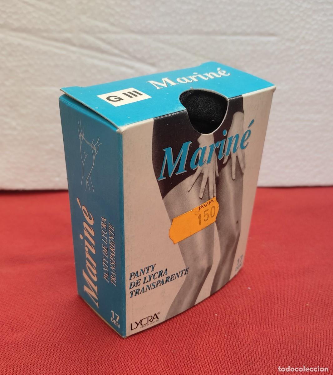 Vintage: panty lycra transparente Marine - distribuido por Gomez Ferrer - vintage - nueva - a estrenar