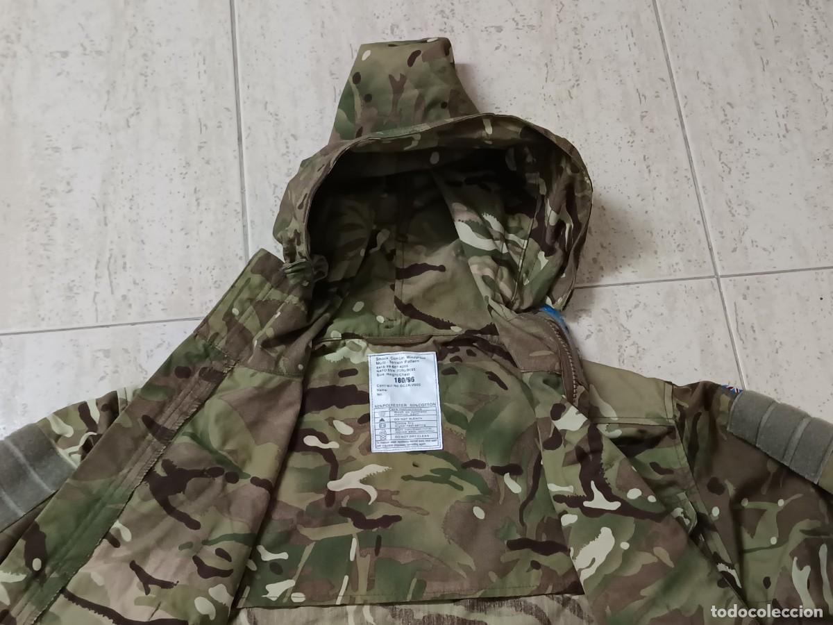 Vintage: SMOCK, COMBAT, WINDPROOF MULTI-TERRAIN PATTERN EJ&Eacute;RCITO REINO UNIDO TALLA XL - Foto 6