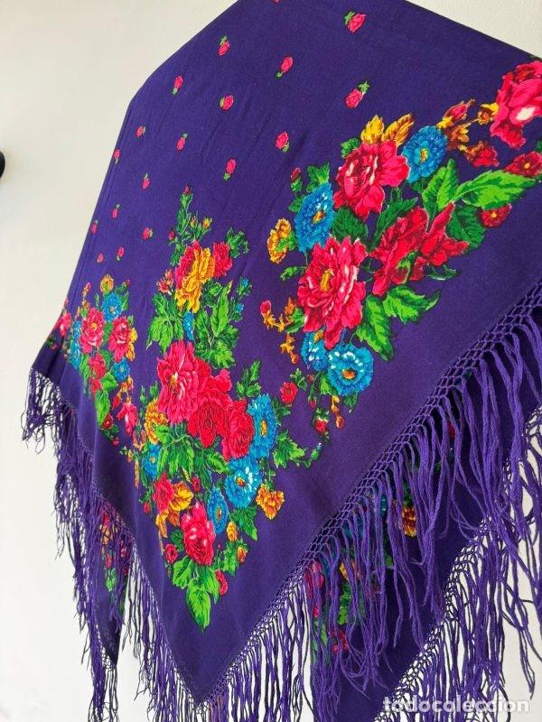 Vintage: Mant&oacute;n merino antiguo - Foto 4