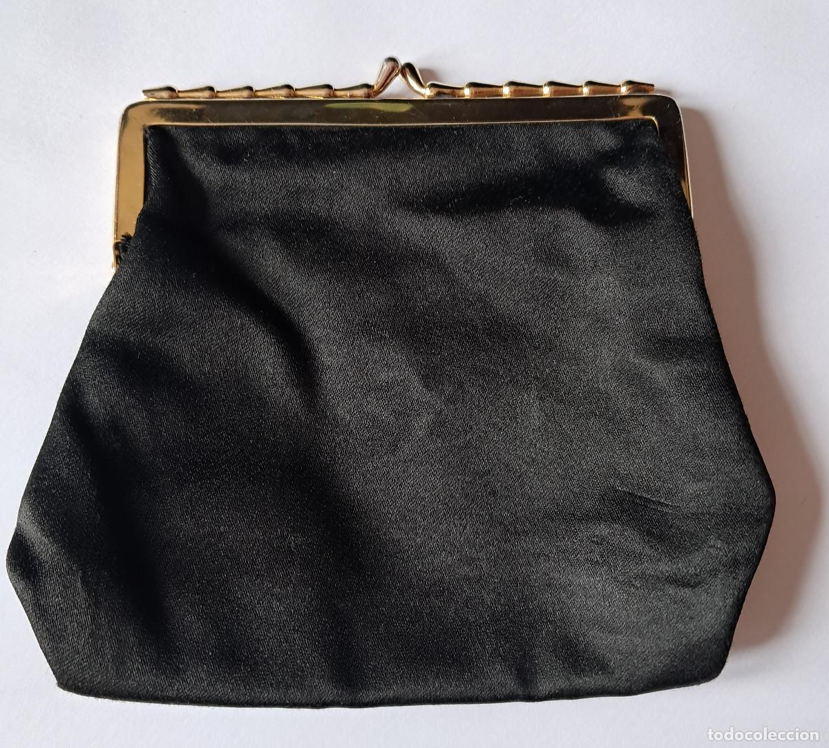 Vintage: Bolso de noche en Raso de seda. - Foto 2