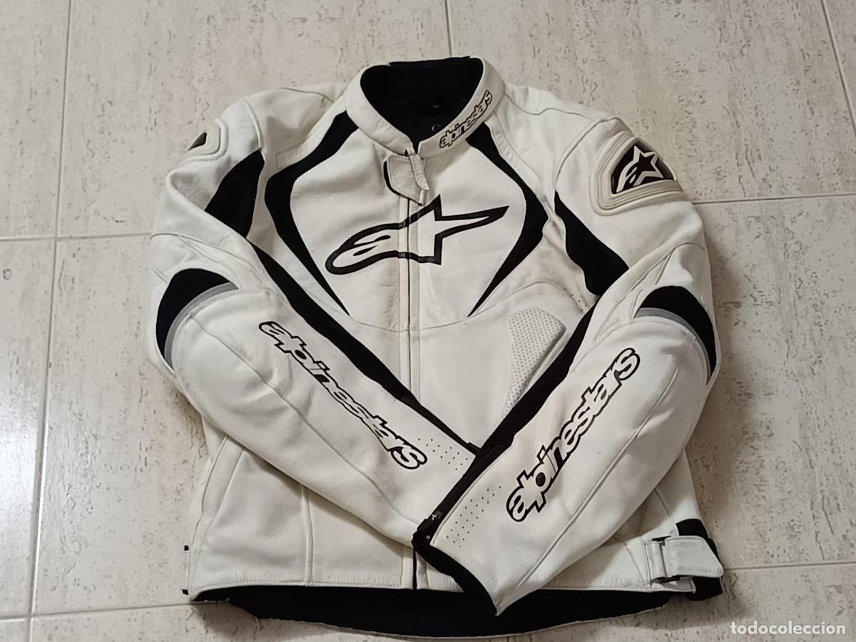 Vintage: CHAQUETA MOTO ALPINESTARS JAWS. (DE PIEL)