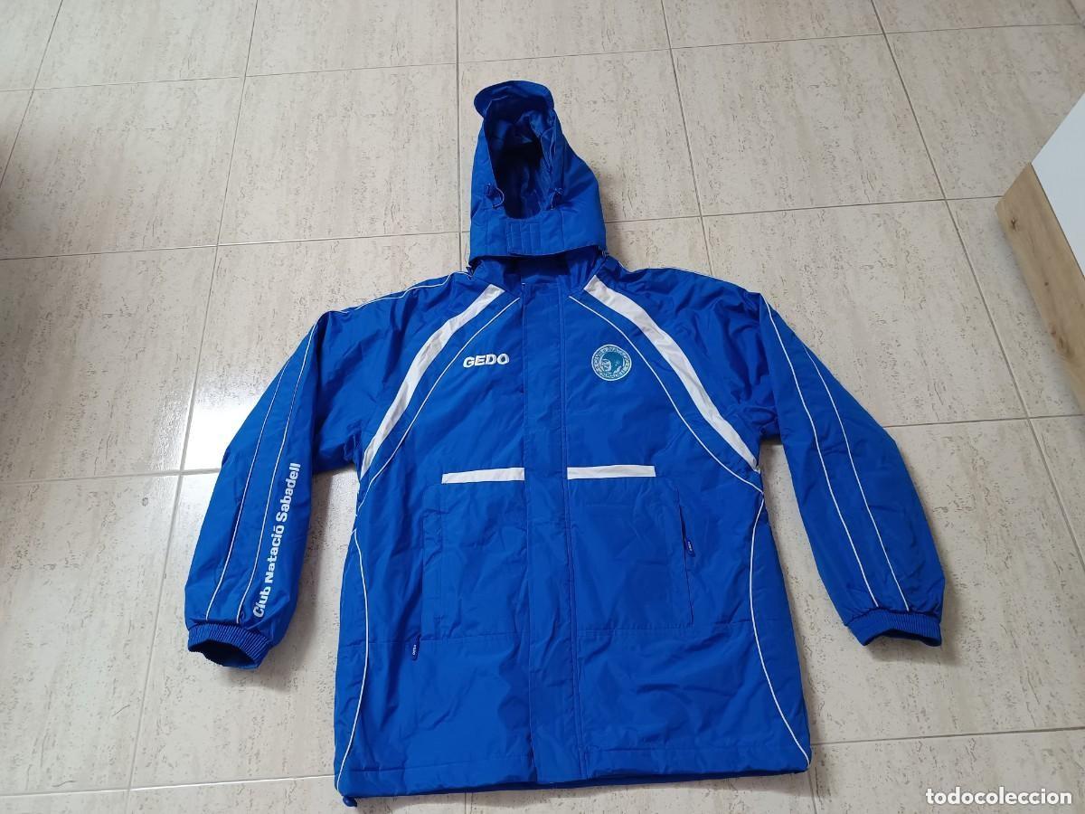 Vintage: CHAQUET&Oacute;N CLUB NATACI&Oacute;N SABADELL. TALLA XL