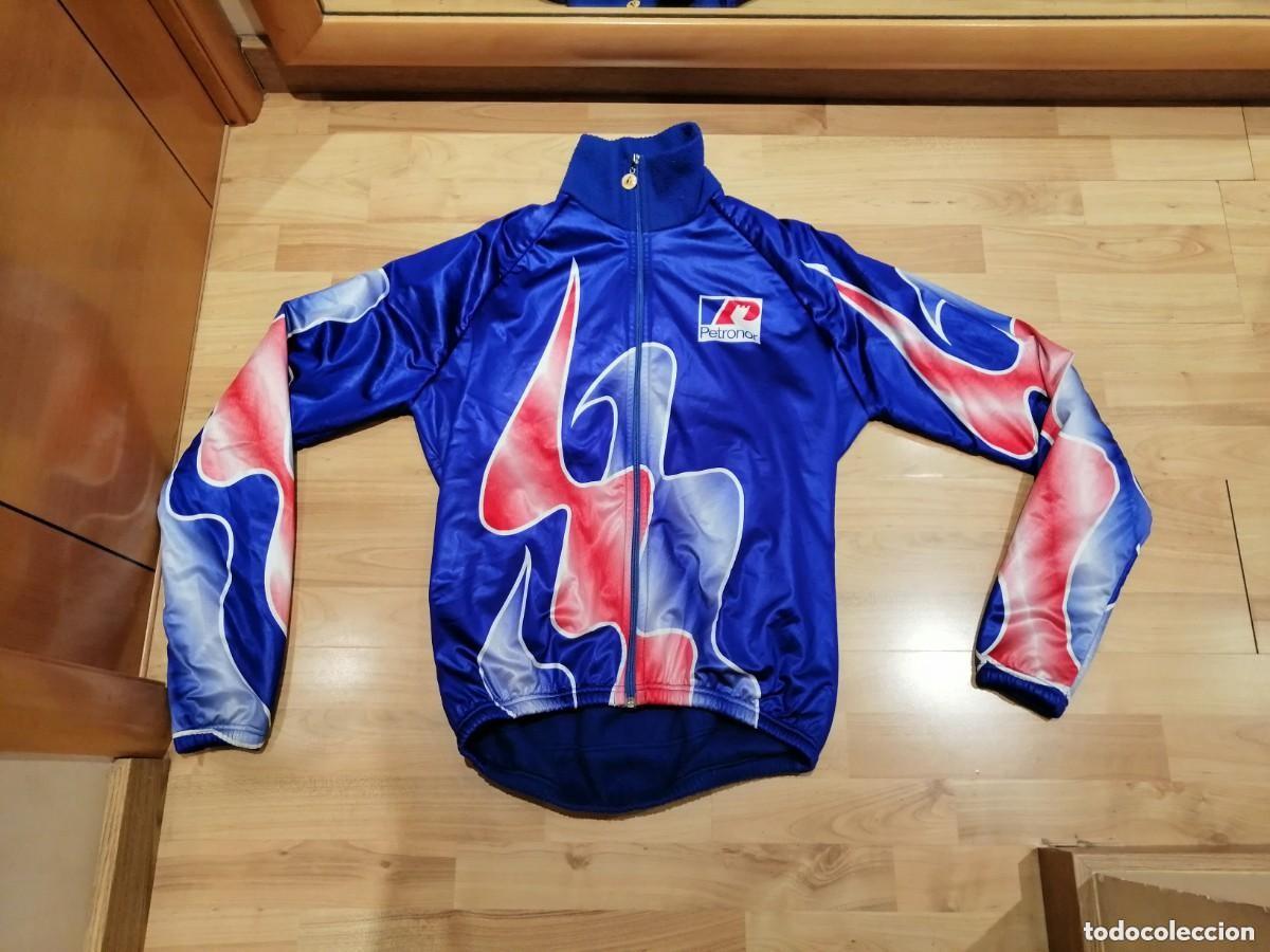 Vintage: VINTAGE. CHAQUETA CICLISMO INVIERNO PETRONOR. TALLA XL