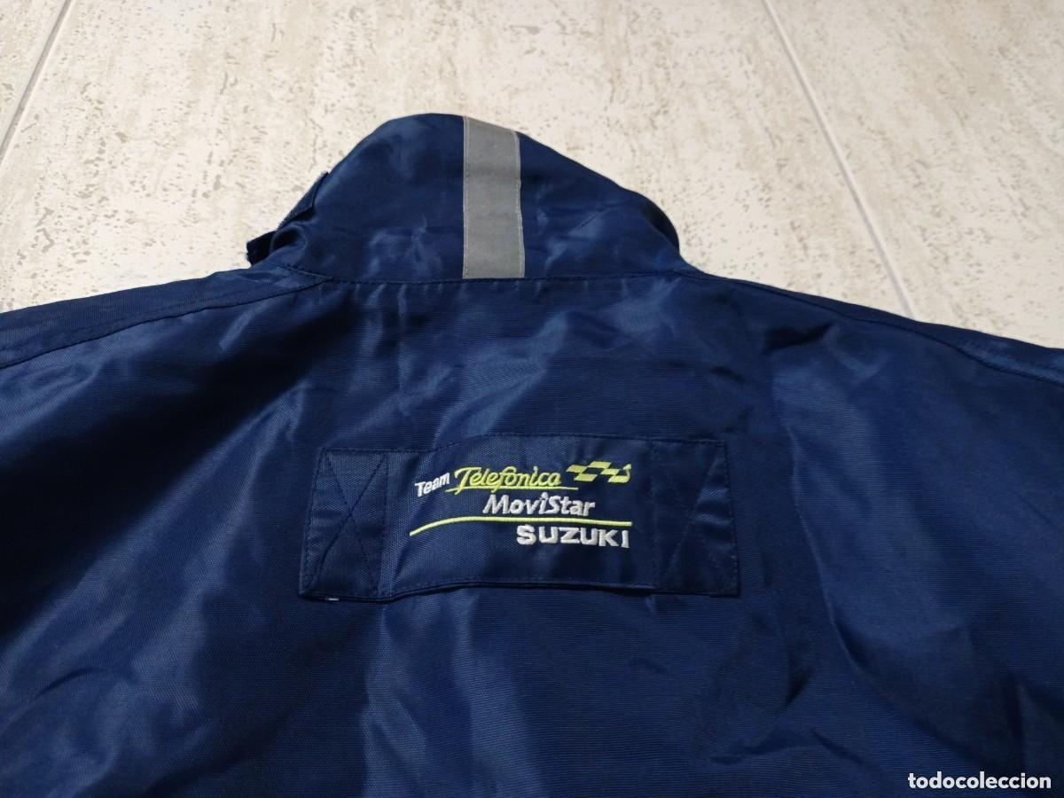 Vintage: CHAQUETA TEAM TELEF&Oacute;NICA MOVISTAR SUZUKI. TALLA L