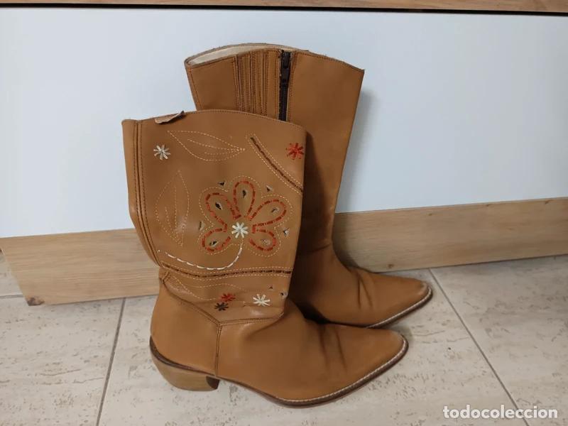Vintage: BOTAS MUSTANG. TALLA 39 (De piel) - Foto 16