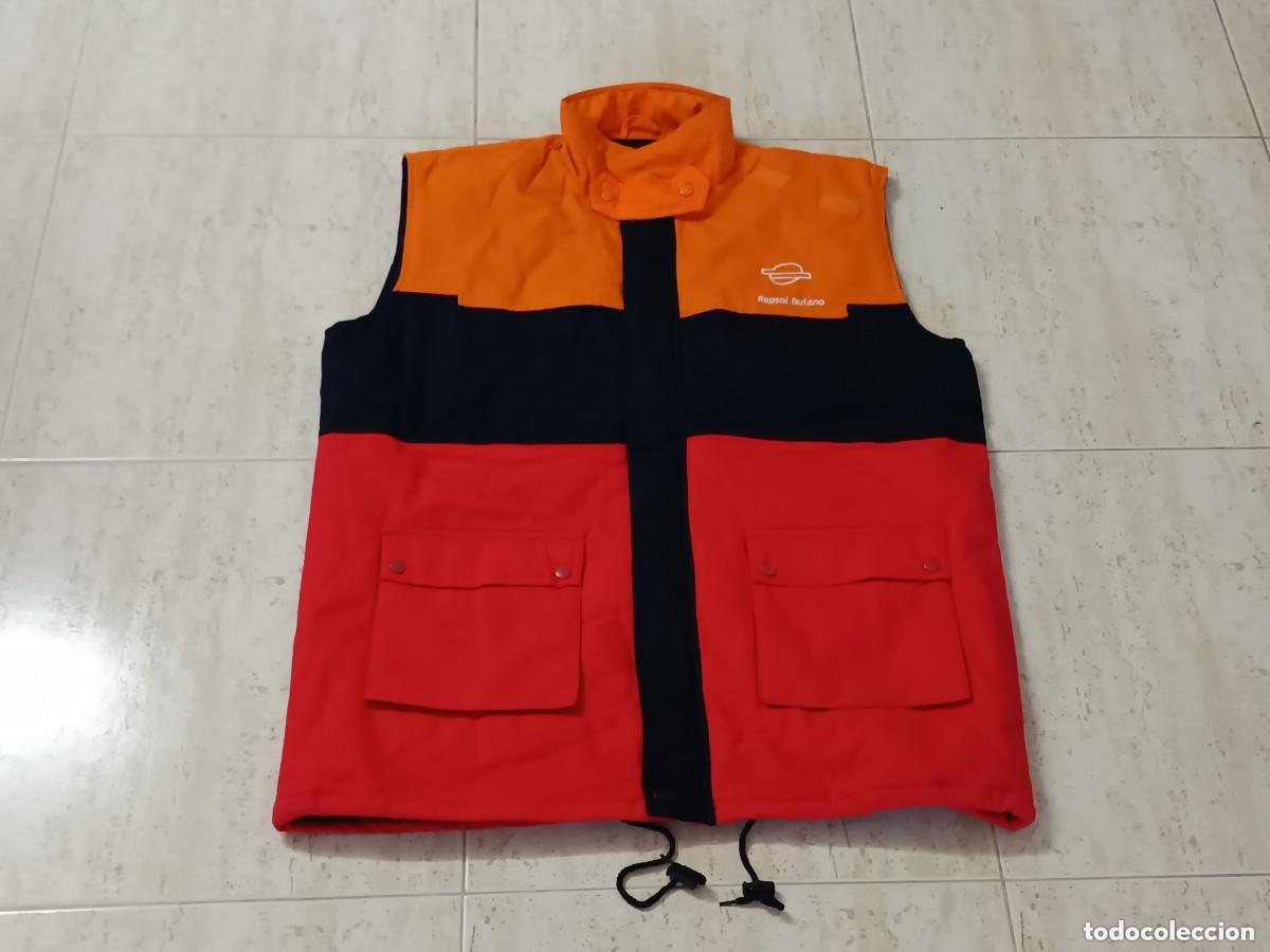 Vintage: CHALECO REPSOL BUTANO. TALLA XXL