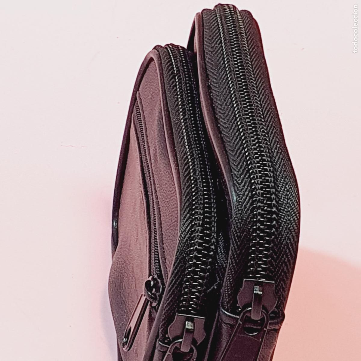 Vintage: CARTERA PIEL-CINTUR&Oacute;N-NUEVA-VER FOTOGRAF&Iacute;AS.