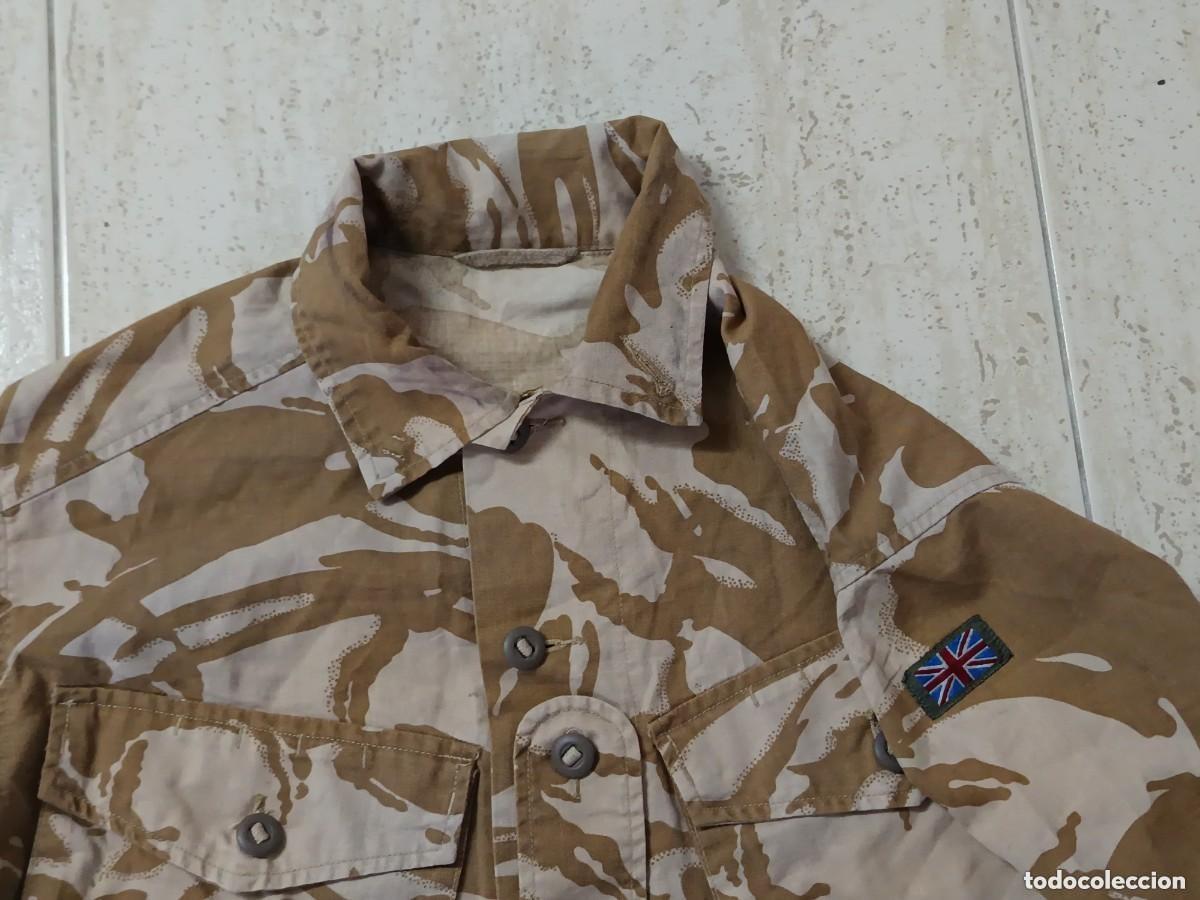 Vintage: BRITISH ARMY JACKET COMBAT. TROPICAL. DESERT DPM TALLA L