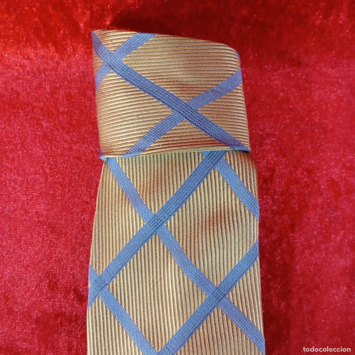 Vintage: PRECIOSA CORBATA - SEDA 100% - PIEZA DE COLECCION ORIGINAL - Foto 2
