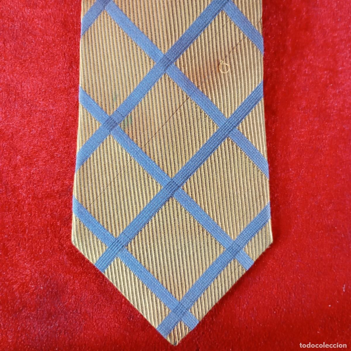 Vintage: PRECIOSA CORBATA - SEDA 100% - PIEZA DE COLECCION ORIGINAL - Foto 3
