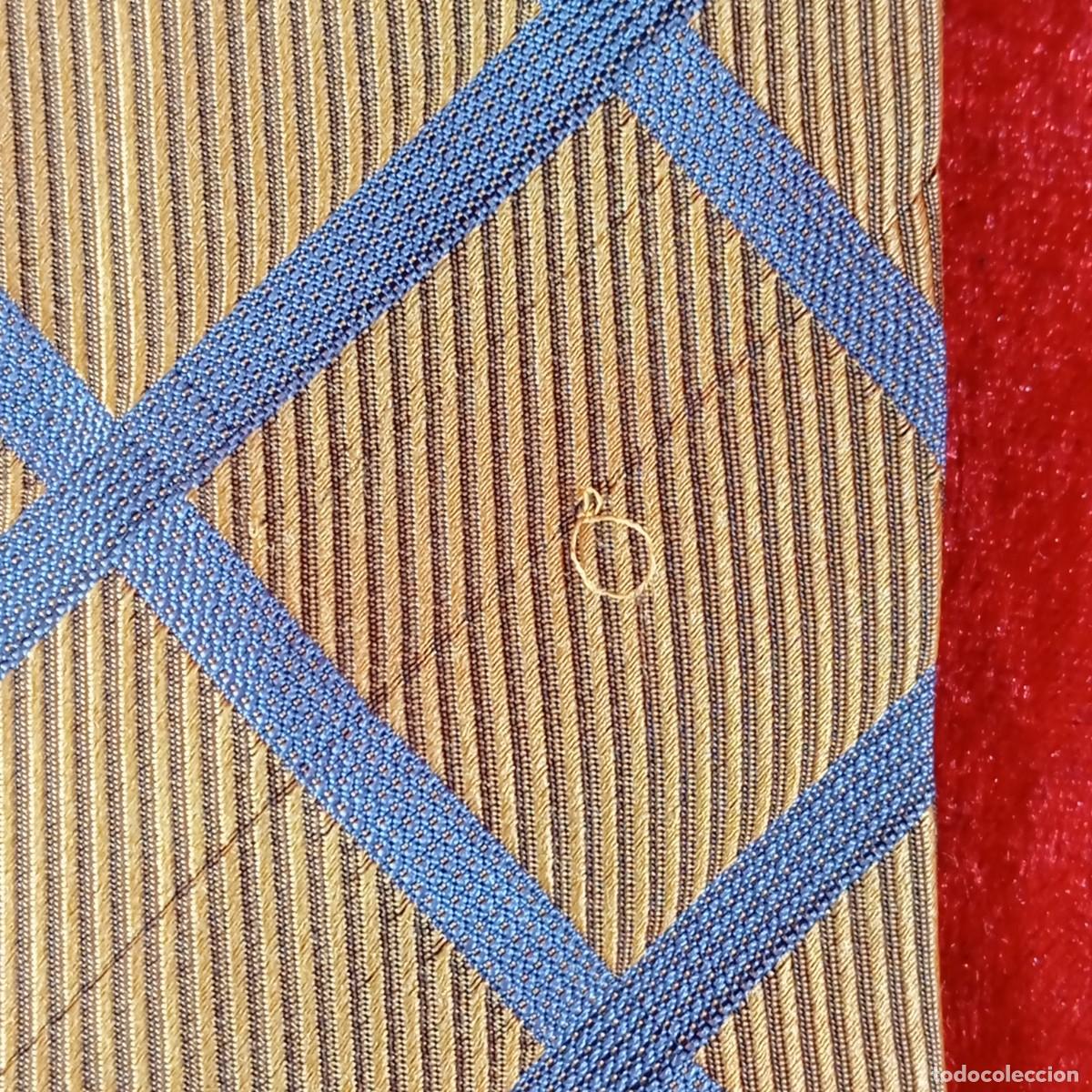 Vintage: PRECIOSA CORBATA - SEDA 100% - PIEZA DE COLECCION ORIGINAL - Foto 4
