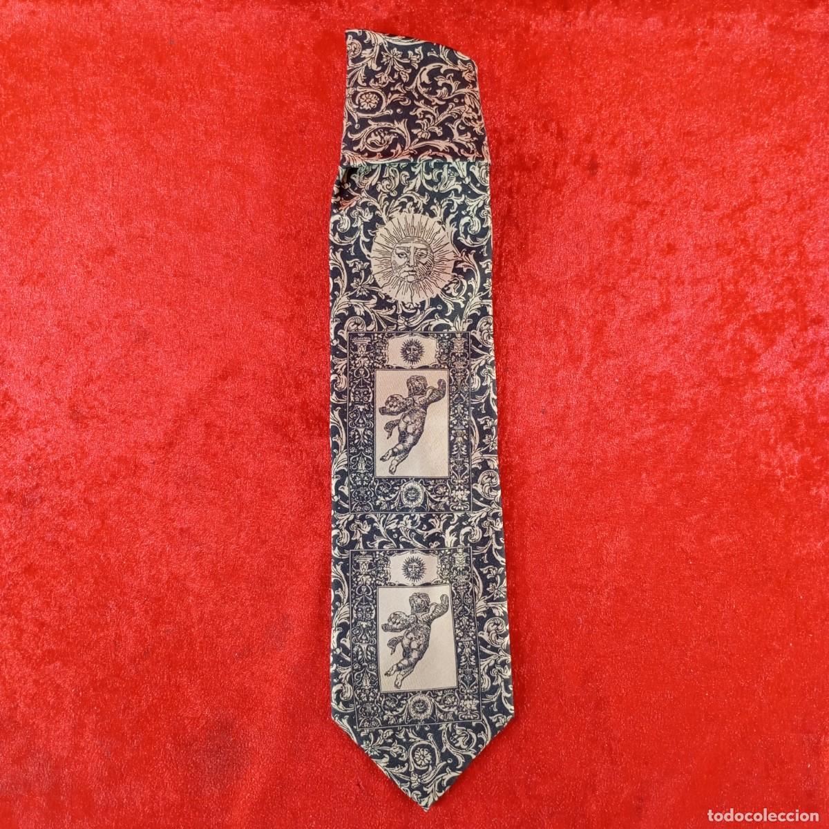 Vintage: PRECIOSA CORBATA - RIAN RUCCINI - ROMA, FIRENZE, MILANO - SEDA 100% - PIEZA DE COLECCION - ORIGINAL