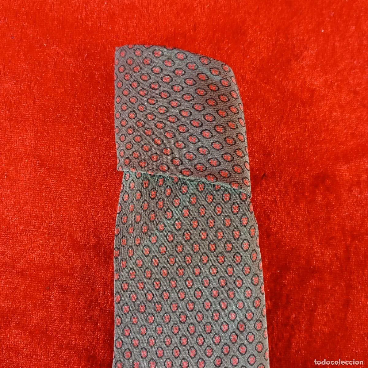 Vintage: PRECIOSA CORBATA - SEDA 100% - PIEZA DE COLECCION - ORIGINAL - Foto 2