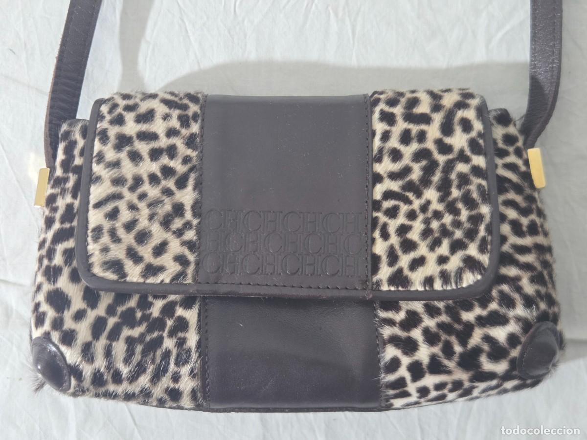 Vintage: Bolso de cuero de Carolina Herrera - Foto 3