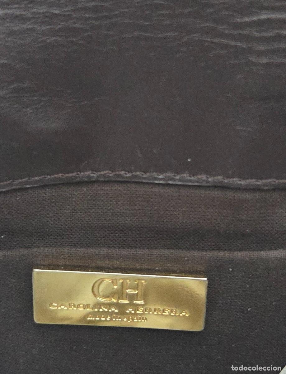 Vintage: Bolso de cuero de Carolina Herrera - Foto 9