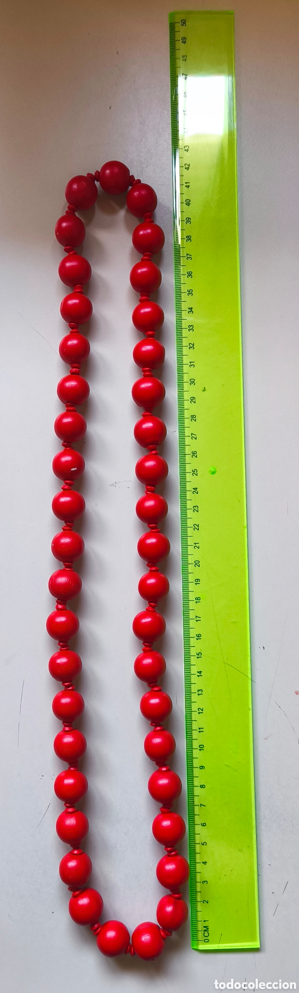 Vintage: Gran collar de cuentas - Foto 2