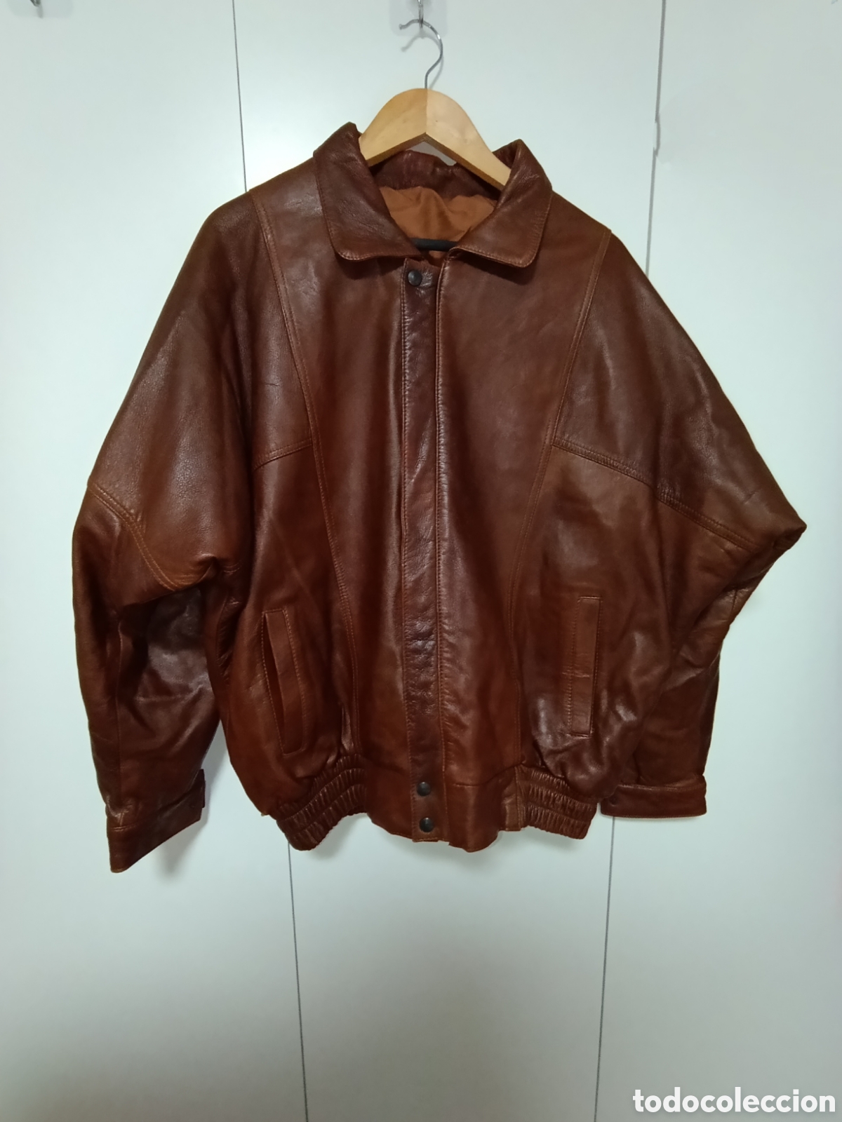 Vintage: Chaqueta cuero vintage talla L