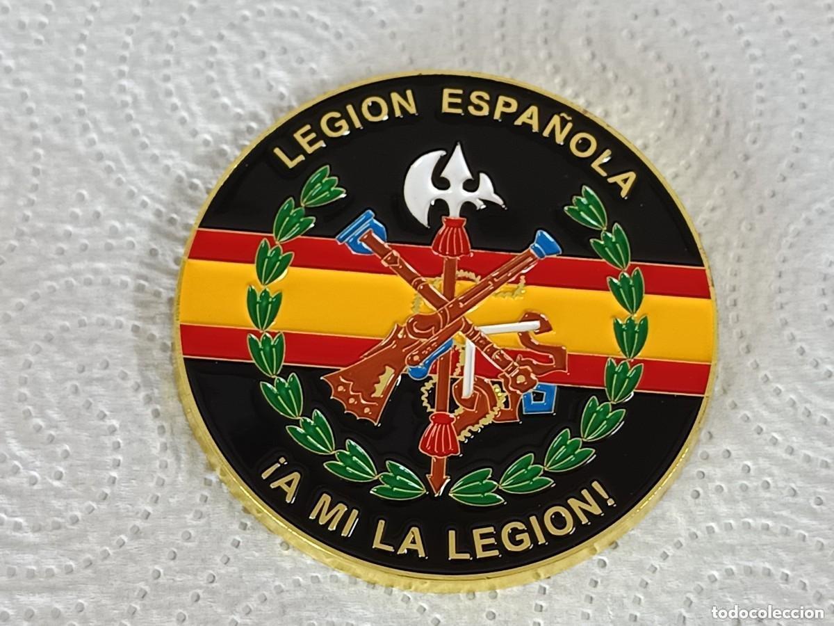 Vintage: PRECIOSA INSIGNIA DE LA LEGI&Oacute;N ESPA&Ntilde;OLA. IM&Aacute;N (NUEVA)