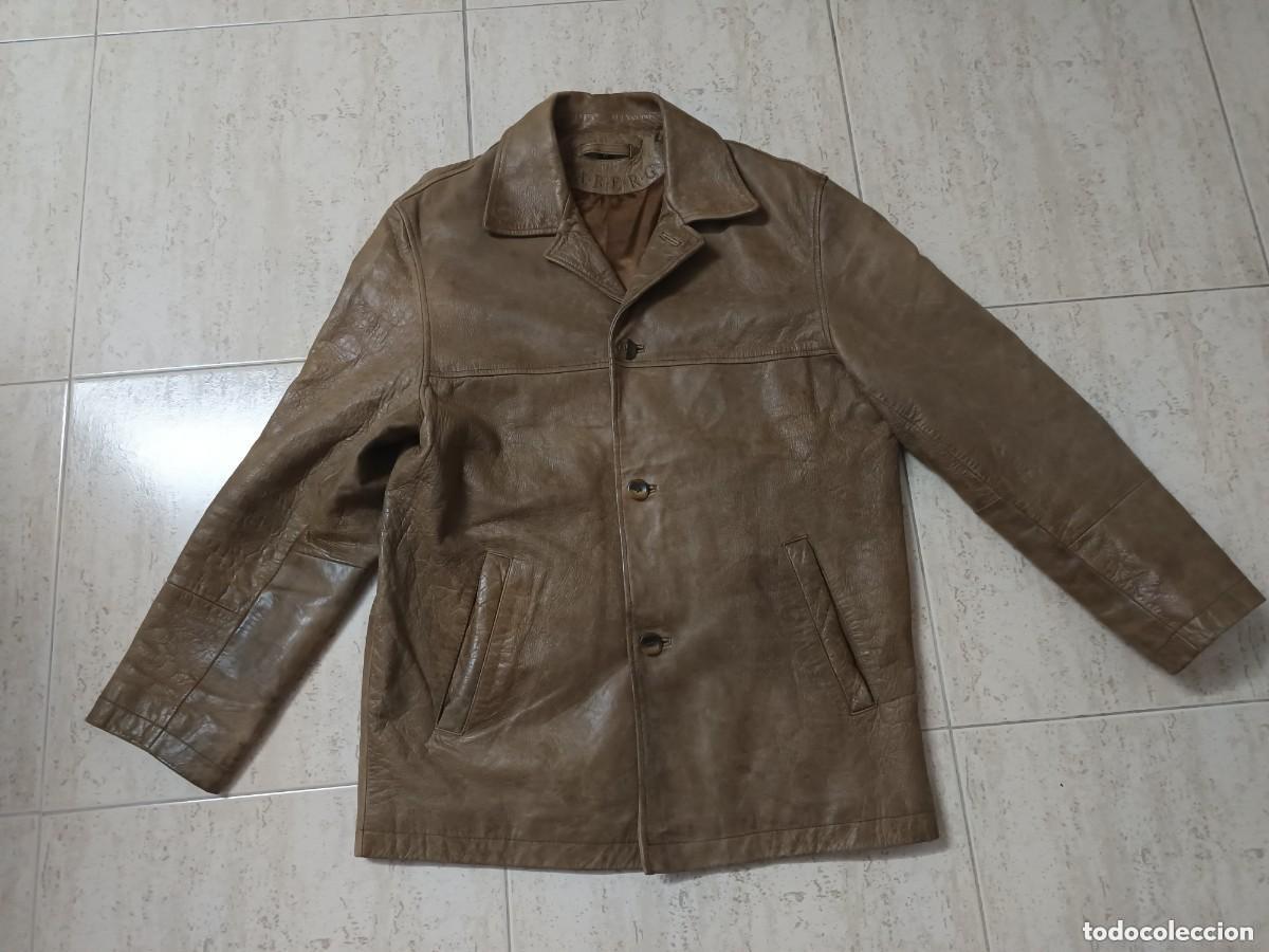 Vintage: CHAQUETA DE PIEL R.A.B.E.R.G. TALLA L
