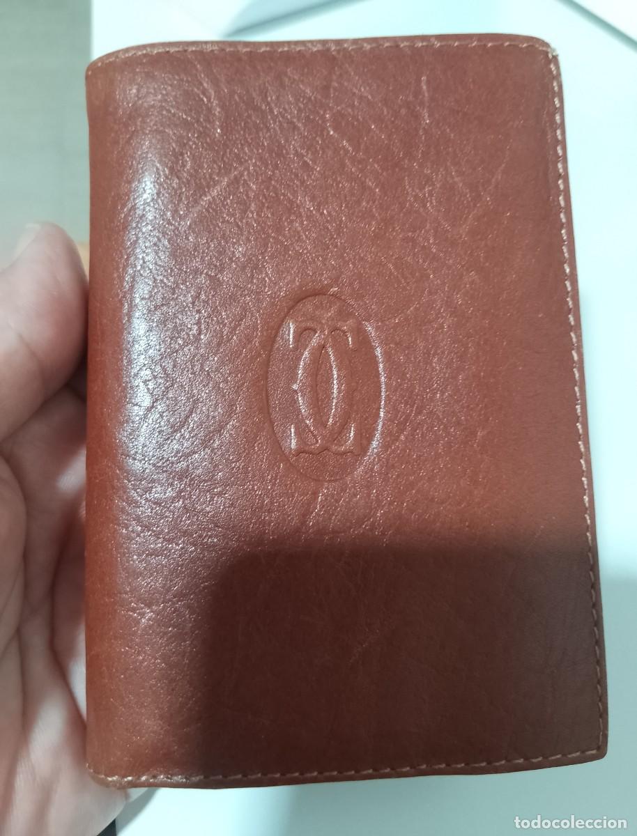 Vintage: Cartera vintage de piel Marca Cartier