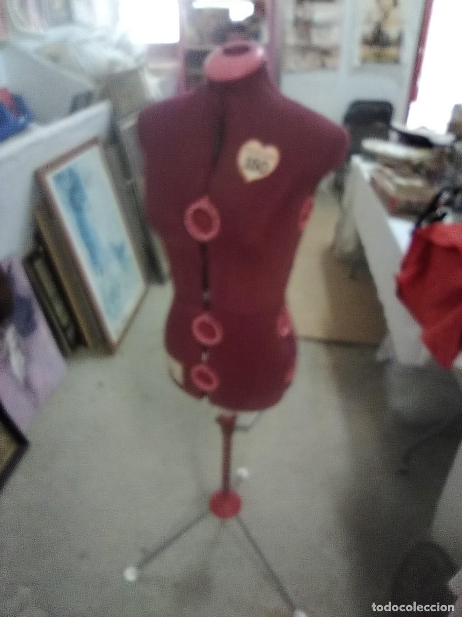 Vintage: MANIQUI AJUSTABLES SINGER 150 COMO NUEVO ROJO