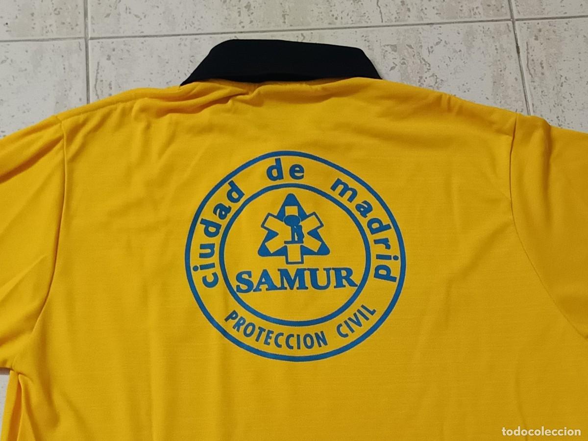 Vintage: POLO MANGA LARGA SAMUR &ndash; PROTECCI&Oacute;N CIVIL MADRID. TALLA XL