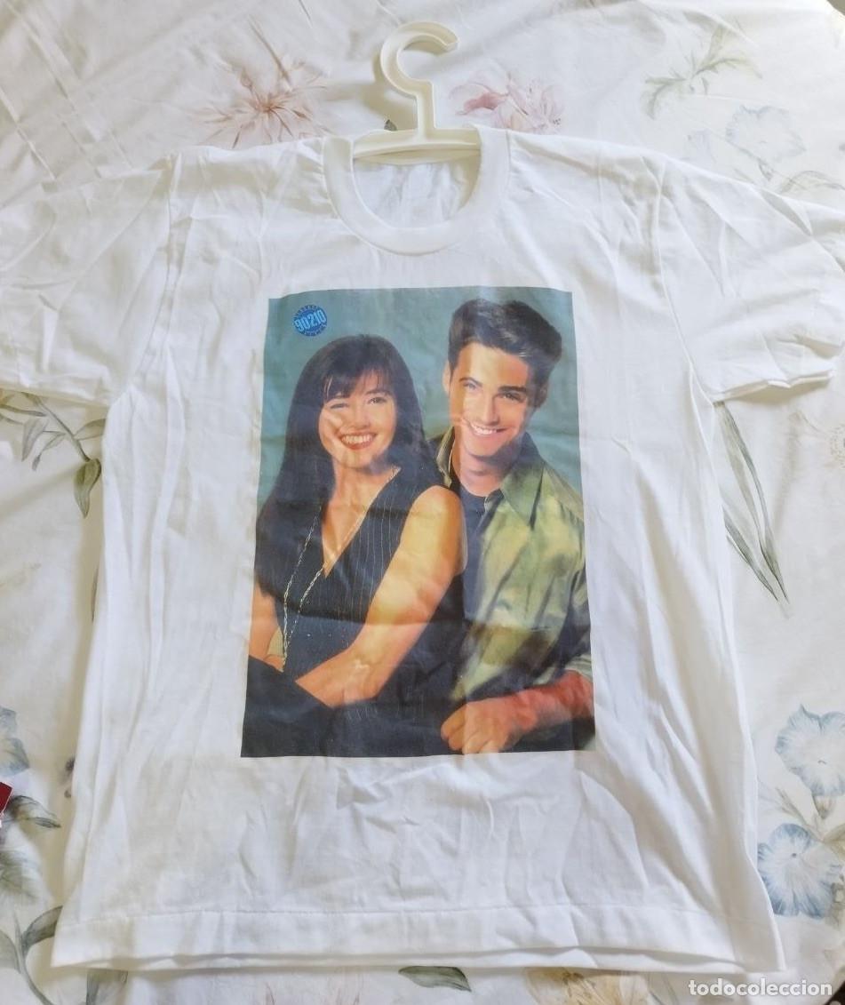 Vintage: Lote 3 camisetas Sensaci&oacute;n de Vivir Beverly Hills 90210 Luke Perry Dylan