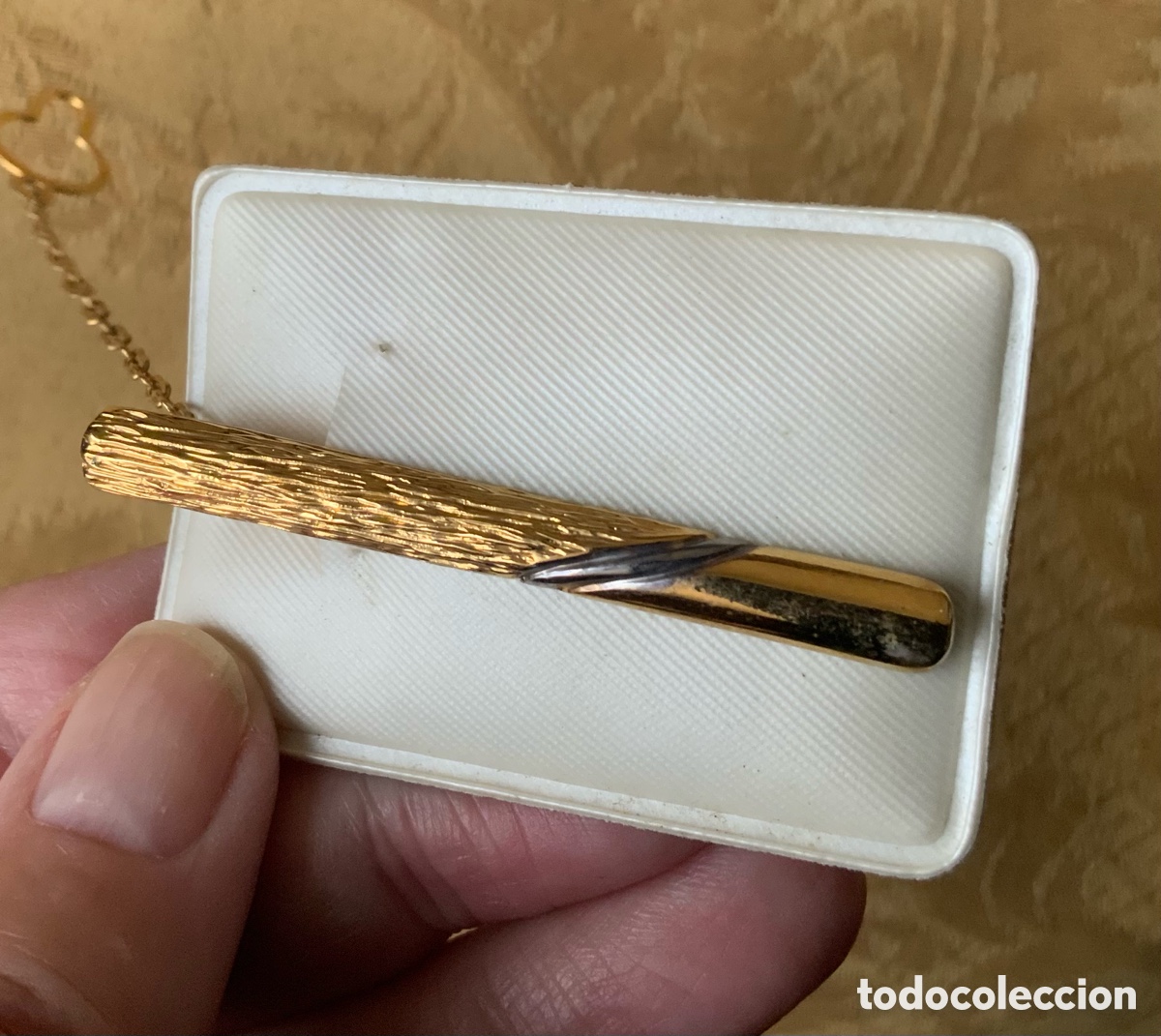 Vintage: ALFILER DE CORBATA A&Ntilde;OS 60 - Foto 3
