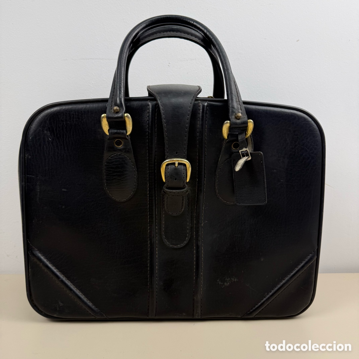Vintage: Malet&iacute;n vintage Loewe para agroman en pl&aacute;stico duro. 46x35x15 cms