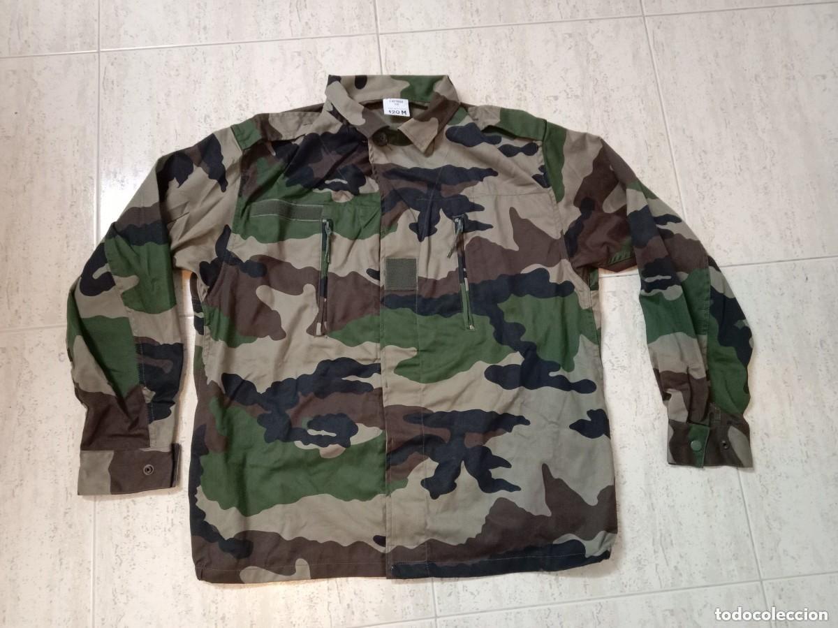 Vintage: VINTAGE 1998 &ndash; CAMISOLA DE CAMUFLAJE DEL EJ&Eacute;RCITO FRANC&Eacute;S. TALLA L