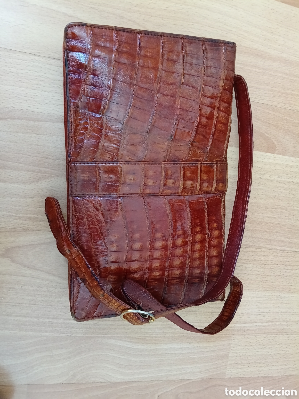 Vintage: Bolso piel cocodrilo vitange - Foto 3
