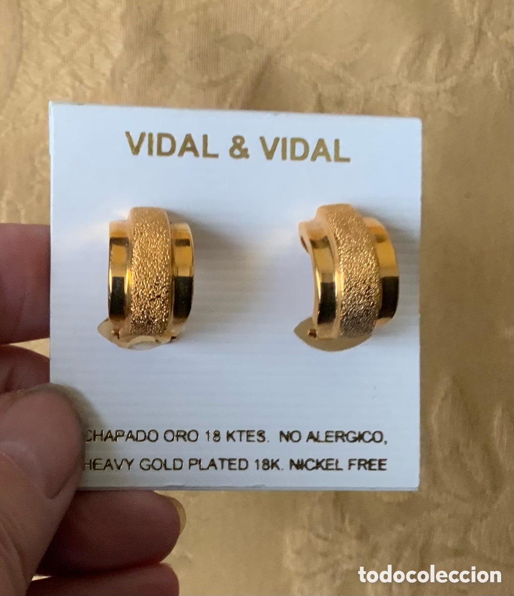 Vintage: PENDIENTES VIDAL VIDAL DE EL CORTE INGLES - Foto 5