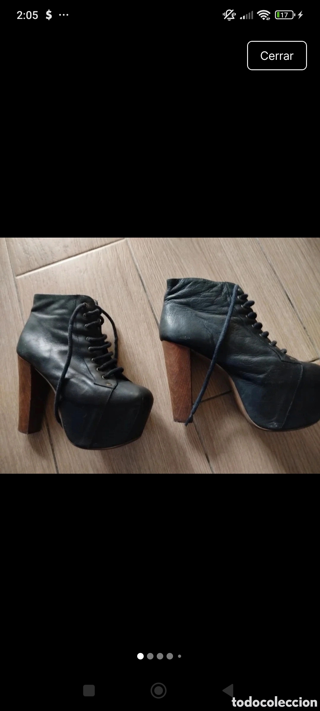 Vintage: Botas plataforma Campbell - Foto 2