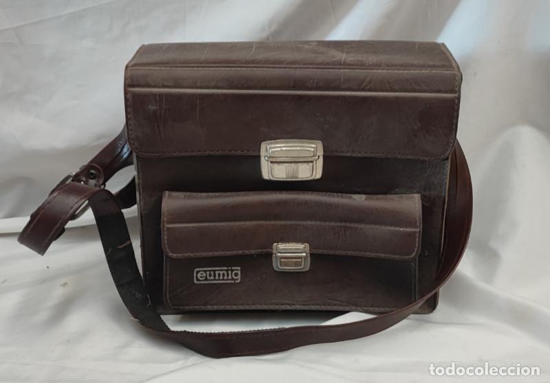 Vintage: ANTIGUA BOLSA DE CUERO DE TOMAVISTAS EUMIG