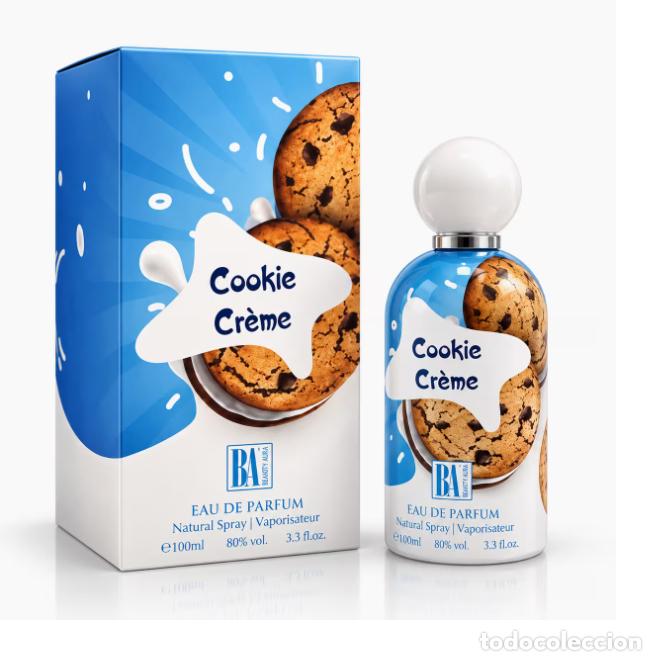 Vintage: Cookie Cr&egrave;me Eau de Parfum 100 ml &ndash; Perfume Dulce Gourmand con Aroma a Galleta y Crema
