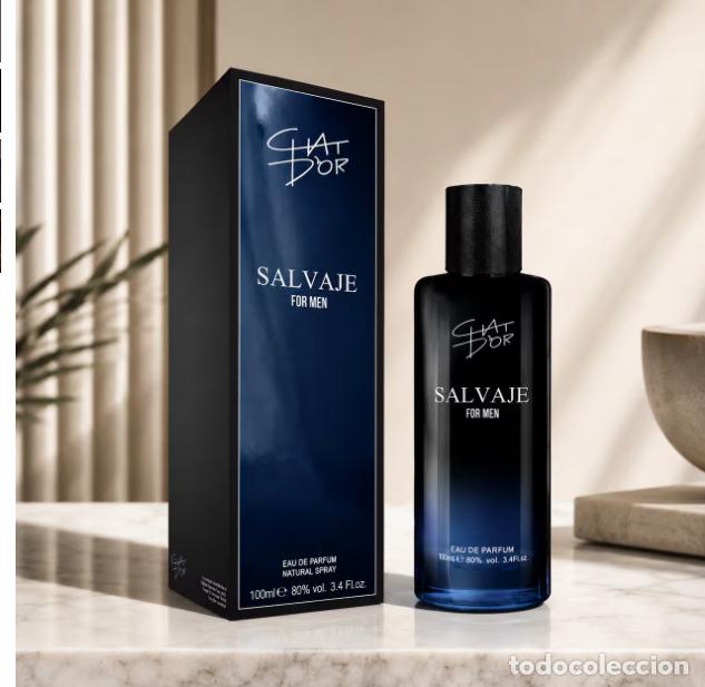 Vintage: Perfume Salvaje for Men Eau De Parfum 100 Ml - Fragancia masculina con notas intensas y elegantes