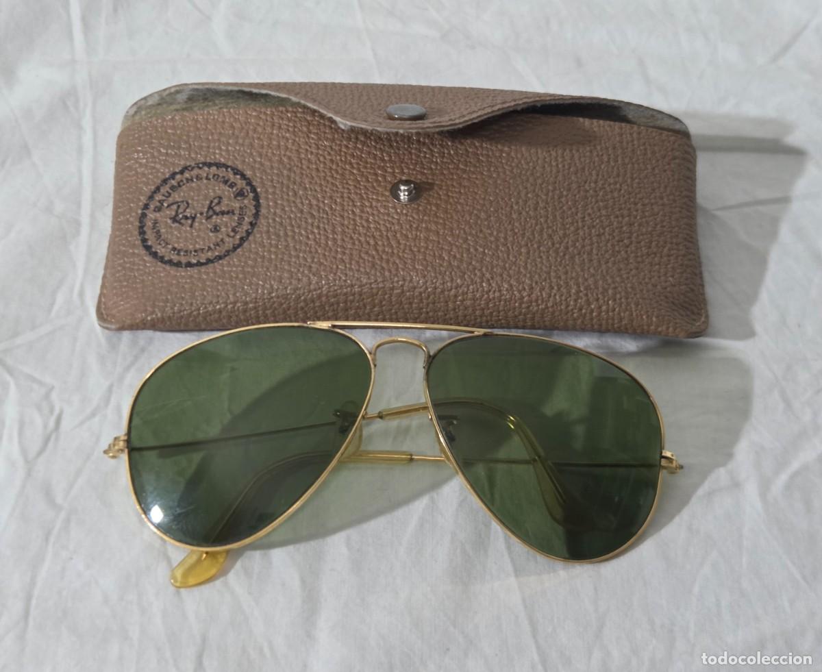 Vintage: Gafas de sol Ray Ban, Ba&ntilde;o de oro - Foto 2