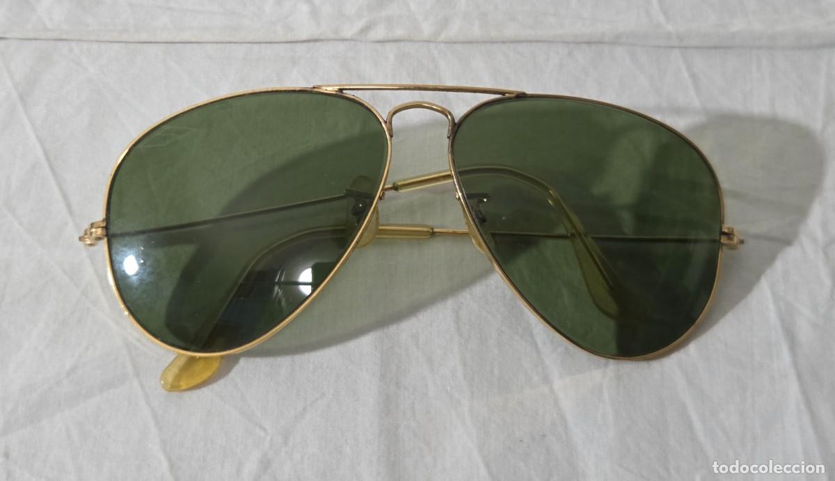 Vintage: Gafas de sol Ray Ban, Ba&ntilde;o de oro - Foto 3