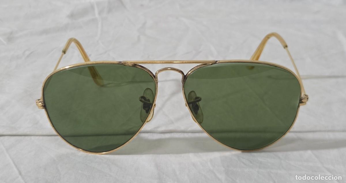 Vintage: Gafas de sol Ray Ban, Ba&ntilde;o de oro - Foto 4