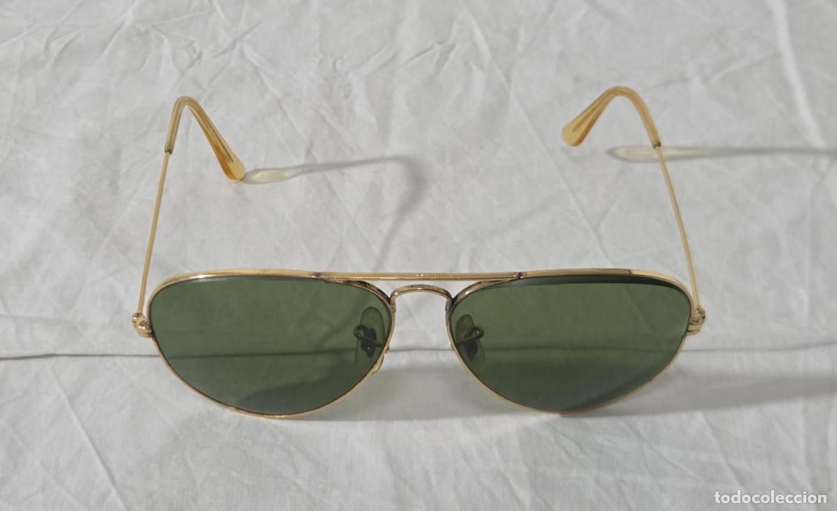 Vintage: Gafas de sol Ray Ban, Ba&ntilde;o de oro - Foto 5