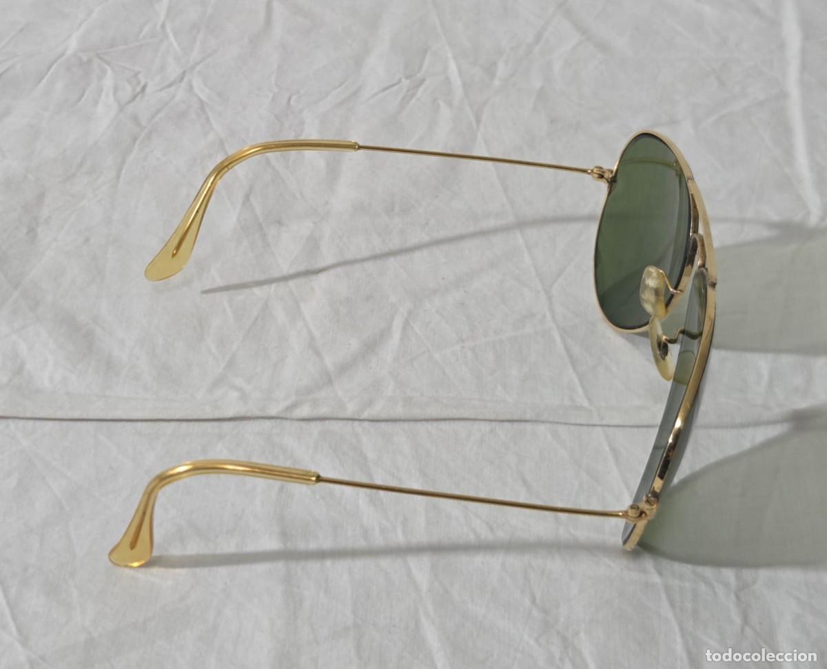 Vintage: Gafas de sol Ray Ban, Ba&ntilde;o de oro - Foto 12